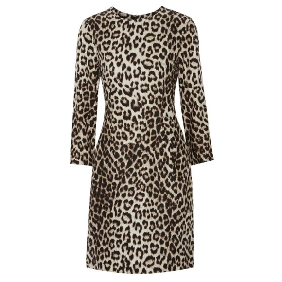 💥SALE Rag&Bone Leopard Print Short Cocktail Dress - Picture 3 of 8